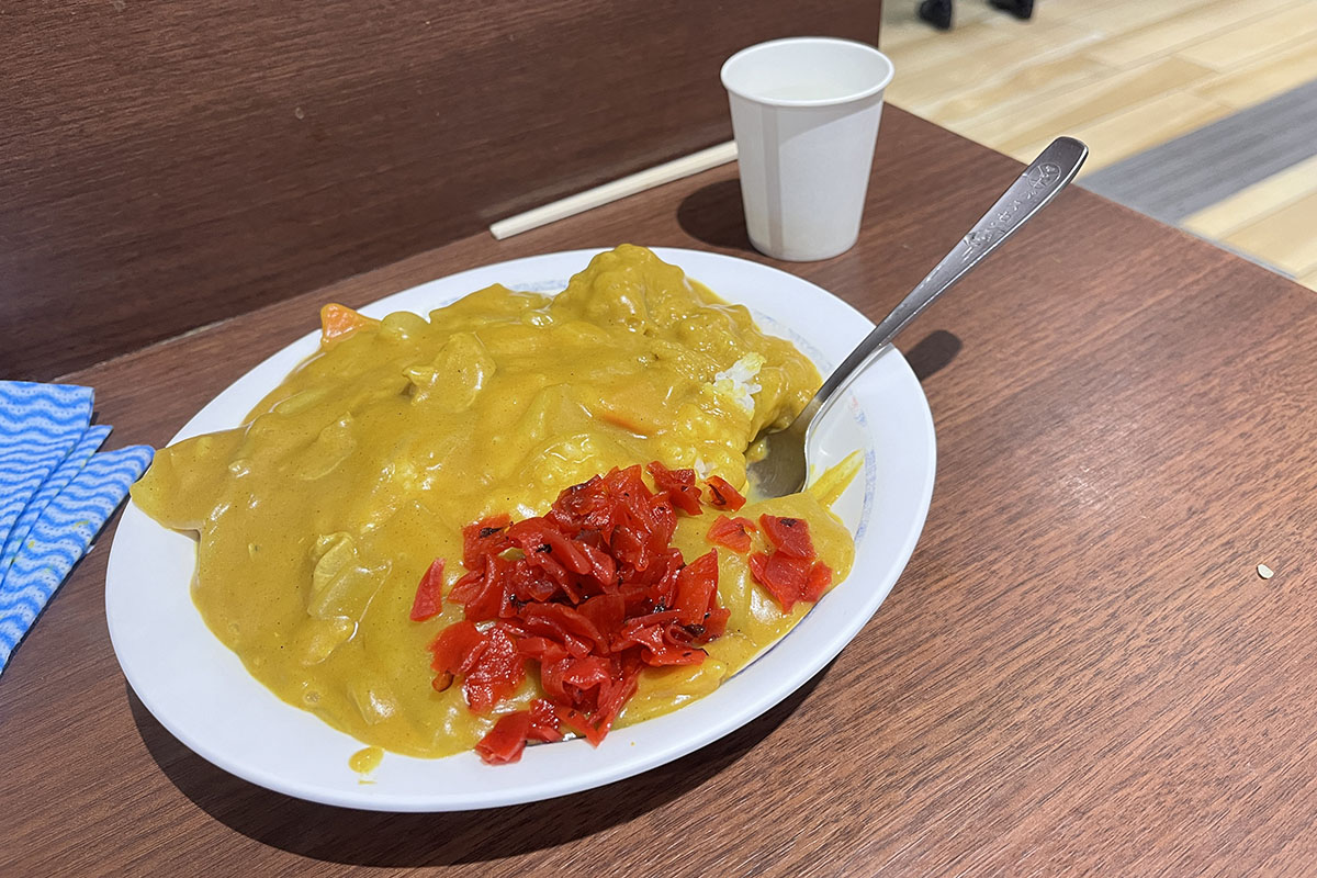 新潟バスセンターのカレー