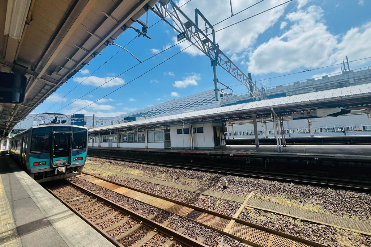 敦賀駅の在来線ホーム