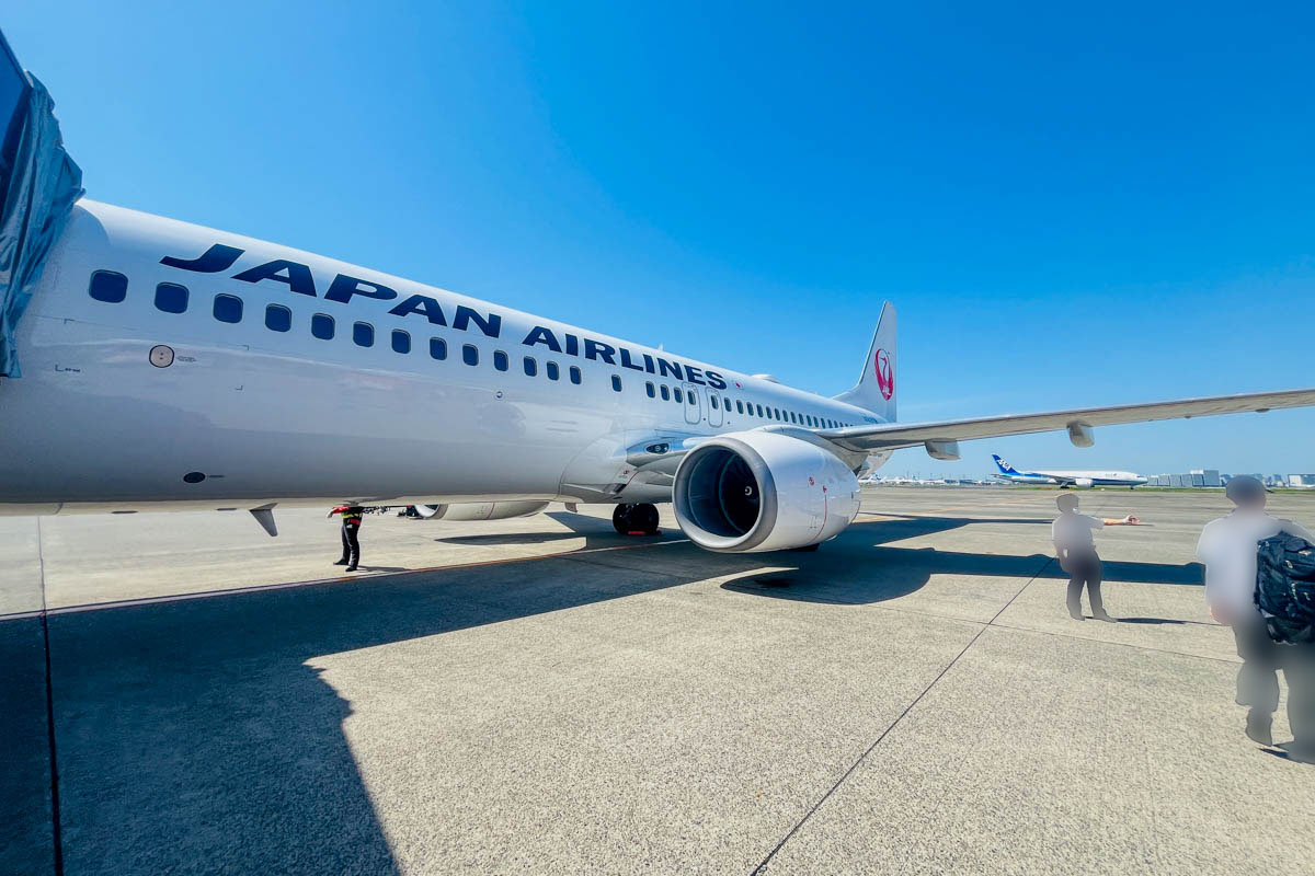 出雲空港から東京へ帰ります。